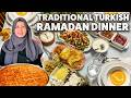 Traditional turkish dinner  ramadan menu  10 recipes and planning guide