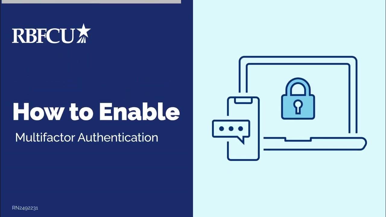 How to Enable Multifactor Authentication YouTube