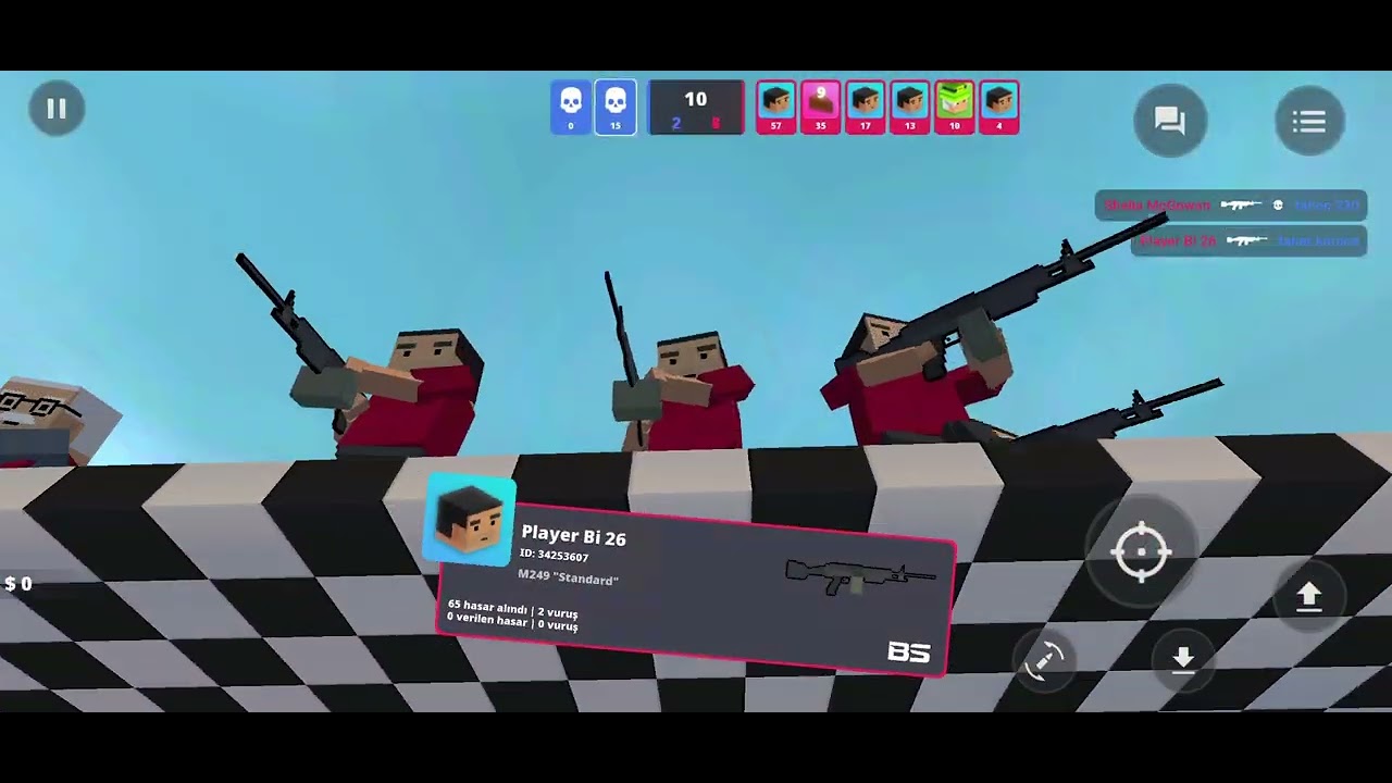 Block Strike, With Panzecom - Team Deathmatch/Takım Ölüm Maçı | Gameplay/Oynanış | v7.35.0