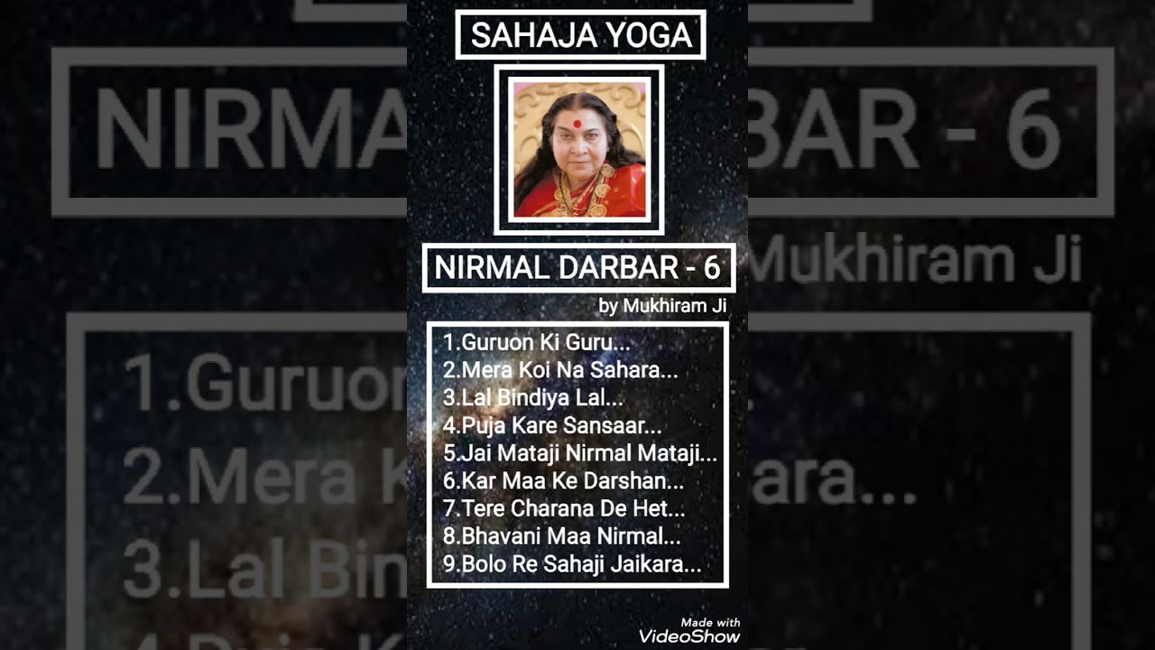 Sahaja Yoga Bhajan  Full ACD of  Nirmal Darbar   6   Mukhiram Ji
