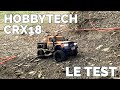 Essai du hobbytech crx18  nouveau scale crawler 118