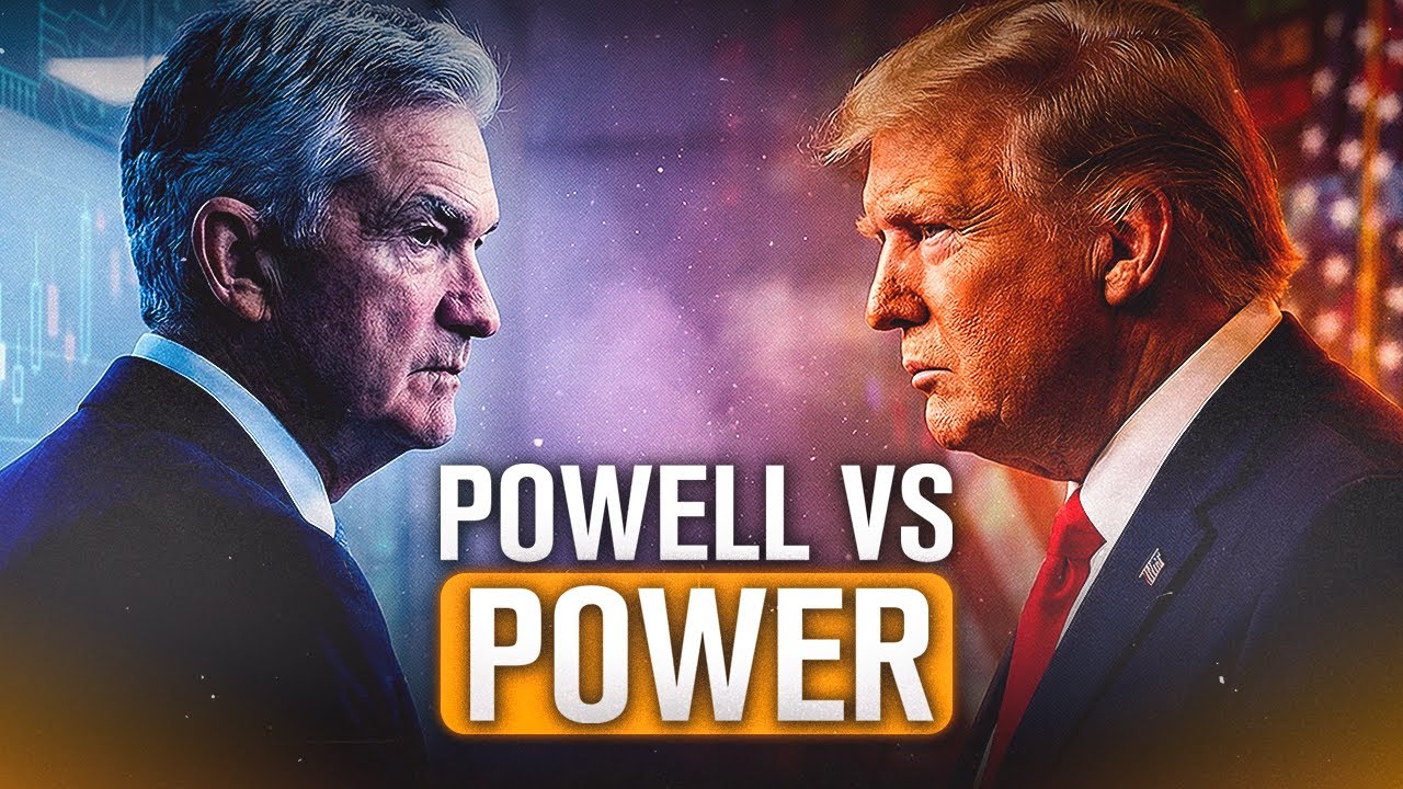 Конфликт Трампа и ФРС обостряется, Министерство юстиции преследует Джерома Пауэлла | Шоу Джо Нака...