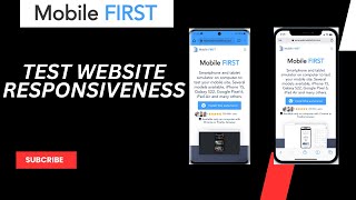 Responsive web design: Testing with Mobile Simulator Tutorial!