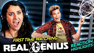 James technically loved REAL GENIUS (1985) Movie Reaction FIRST TIME WATCHING