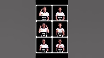 isl  English-Hindi Learn Indian deaf sign language 🇮🇳(24) #deaf
