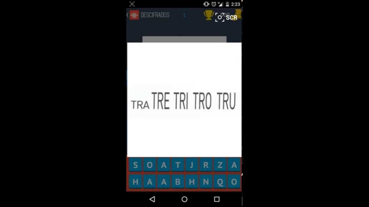 trabajo desde casa ensamblando Descifrados | TRA TRE TRI TRO TRU