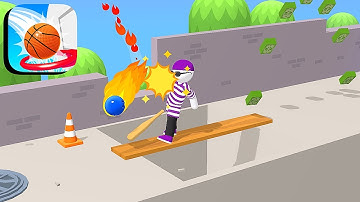 Bounce Dunk ​- All Levels Gameplay Android,ios (Part 149)