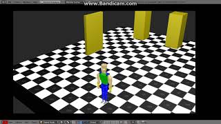 Camera Collision feito na blender Game Engine Com Logic Bricks Sem scripts