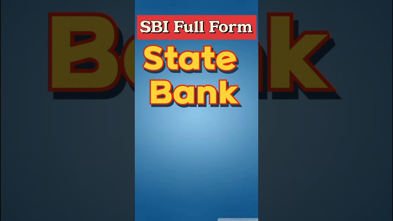 sbi-full-form-sbi-youtube