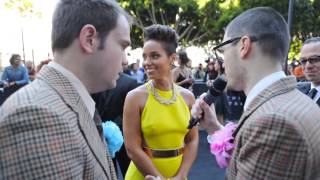 Alicia Keys: Giggling at ARIA Awards