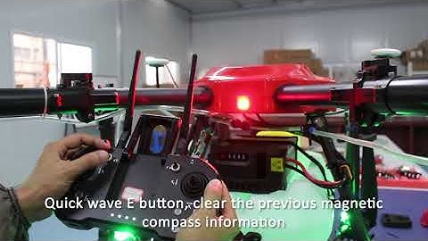 Magnetic compass calibration