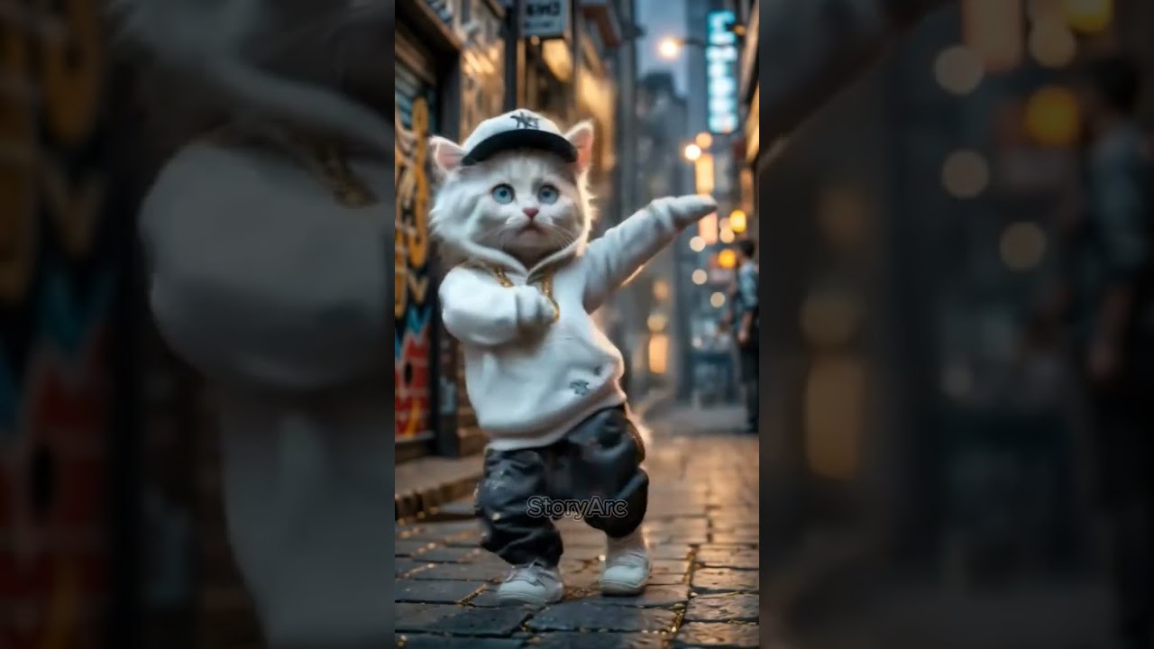 Heart-warming Kitten Dance Cute 🐾 