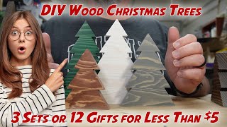 DIY Wood Christmas Trees The perfect DIY Christmas decorations or Christmas Gift for beginner crafts by JASCOgoods 27,526 views 1 year ago 43 minutes