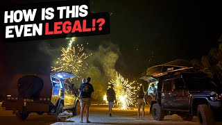BUYING FIREWORKS, SPOTTING WILD CROCS & CHLOE RIDES A PIG!?  || Only in The NT… |  Katherine