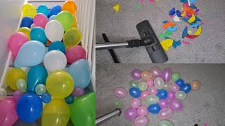 Vacuuming up balloons 🎈  - Hetty Hoover ASMRcleaning