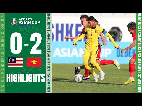 Vietnam 2 - 0 Malaysia | AFC U23 Asian Cup