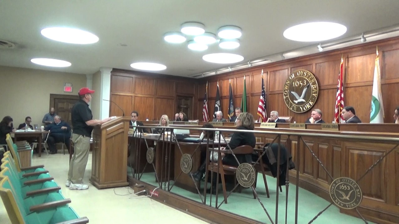 Town of Oyster Bay December 13, 2016 town hall meeting part two YouTube