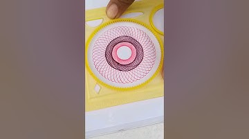 How many rotations did the pen make in total? ?? #spirograph #shorts #2024 #raniart