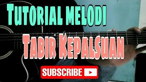 TUTORIAL MELODI LAGU TABIR KEPALSUAN RHOMA IRAMA #rhomairama #melodydangdut #tutorial