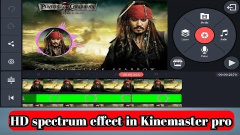 How to make 3D audio spectrum in Kinemaster | Audio spectrum effect in kinemaster tamil