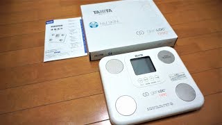 【レビュー】Nu Skin タニタ TR90の体組成計（体重計）【健康】