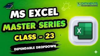 Dependable Dropdown List | Data Validation | Dropdown List | Educational Video