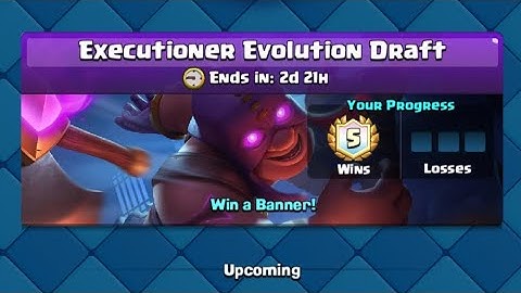 #lokjj 😁Not Difficult! Executioner Evolution Draft Challenge Gameplay - Clash Royale