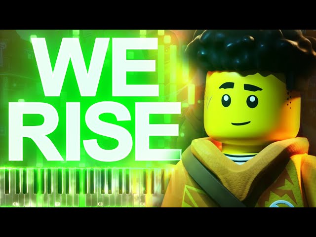 LEGO NINJAGO Dragons Rising - We Rise | Synthesia Piano Tutorial class=