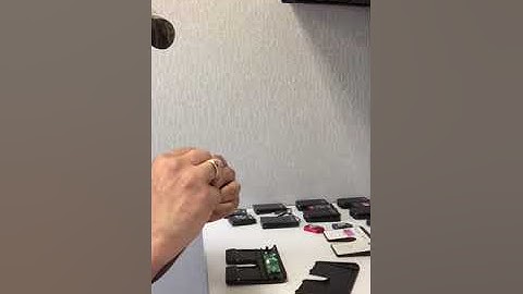 Battery change on a PEDpro