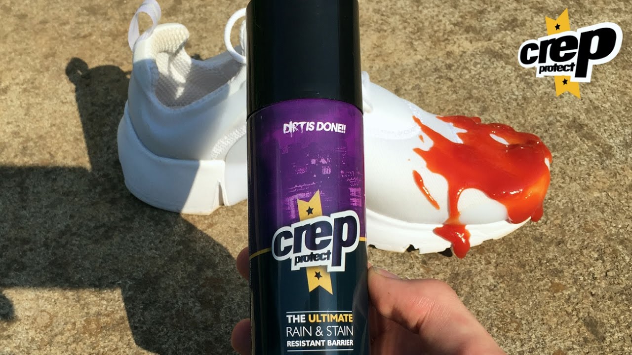 crep protect spray on air force 1