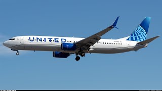 United airlines landing at Chicago midway from ORD