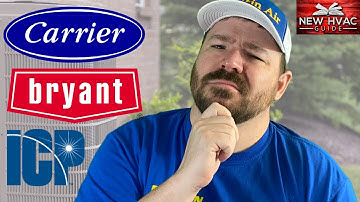 CARRIER/BRYANT HVAC Brand COMPARISON!