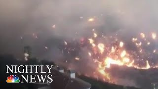 Record-Breaking Wildfires Ravaging California | NBC Nightly News
