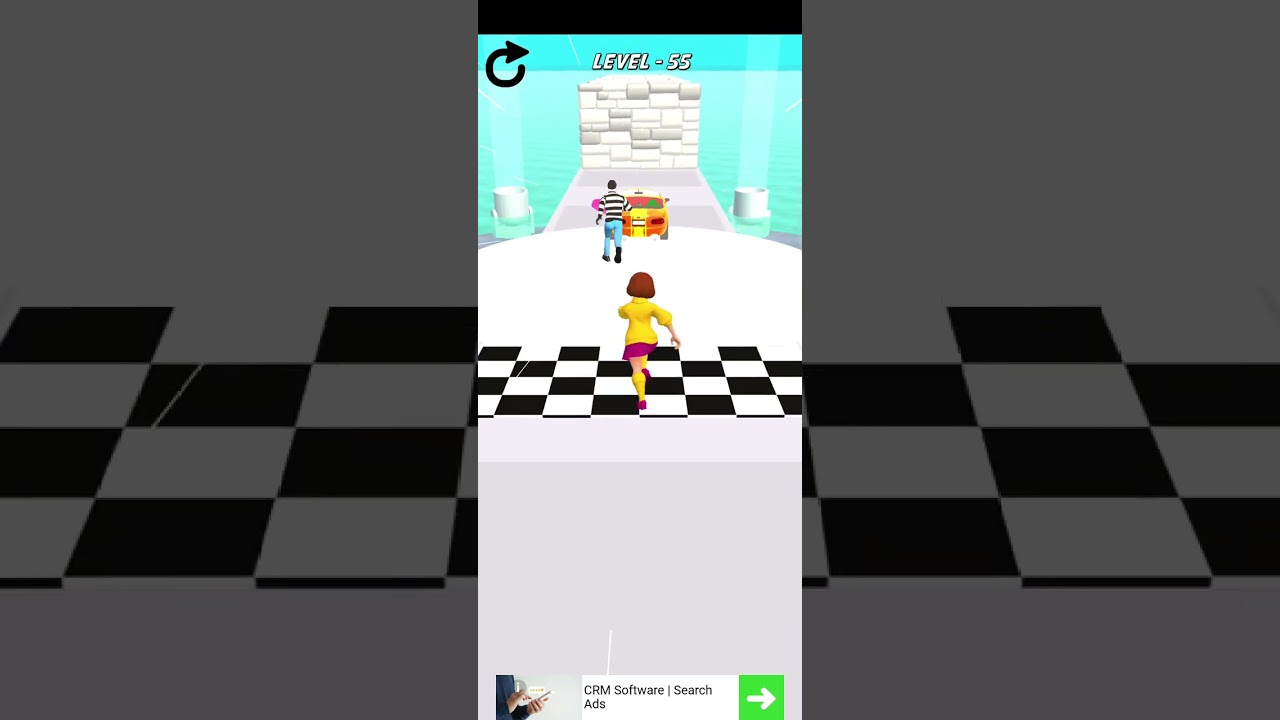 Girl Run 3D - Catch the Thief All Levels GameplayWalkthrough (Android,iOS)
