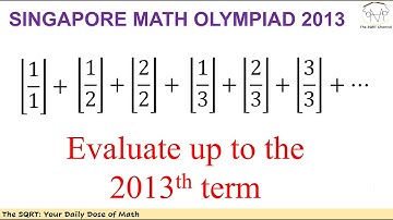 Series and Floor Function --- SMO 2018