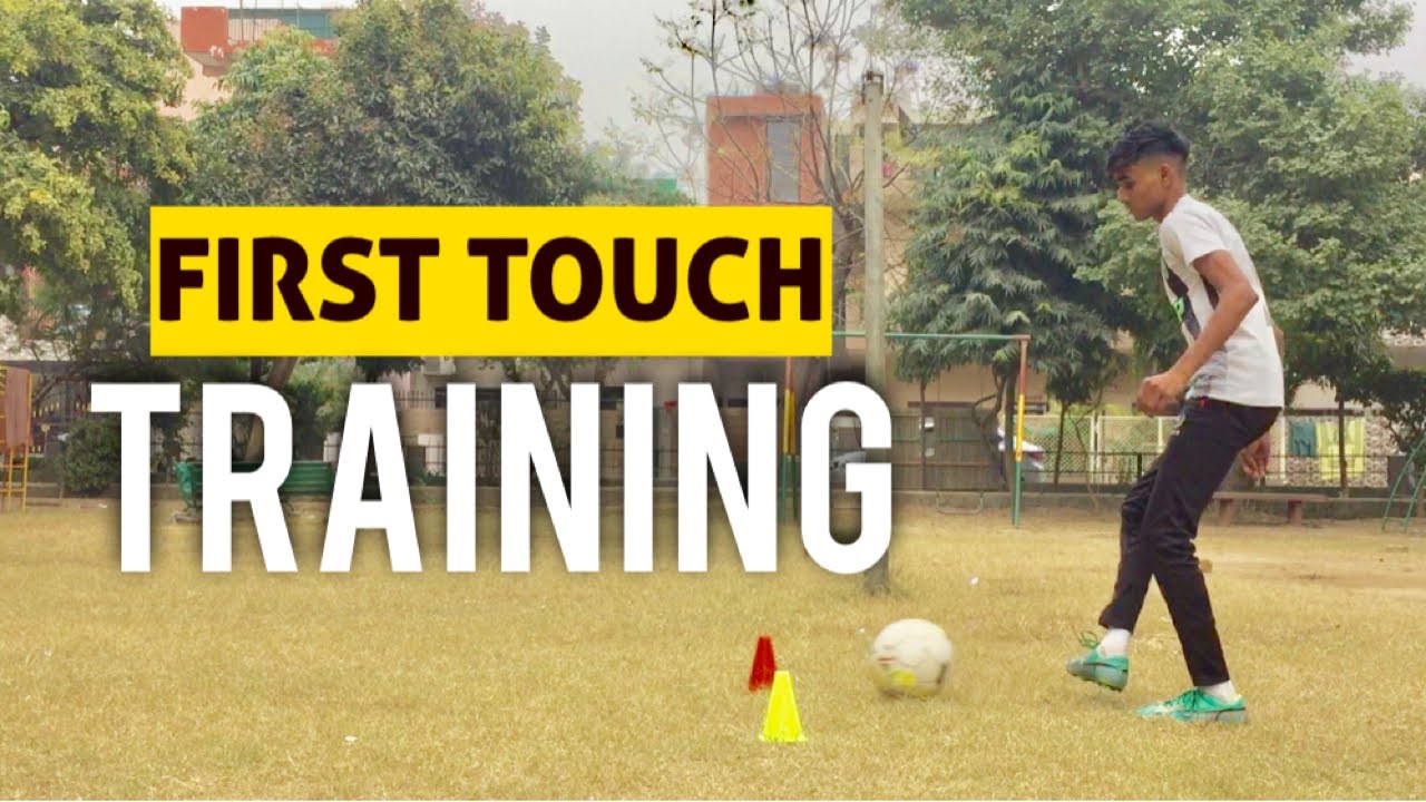 train Your FIRST TOUCH with these DRILLS 💯 - YouTube