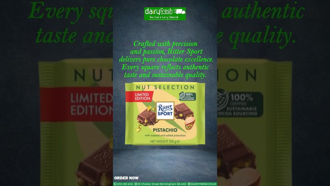 Ritter Sport Wholesale Chocolate Supplier in Birmingham | Dairyfresh Cash & Carry 