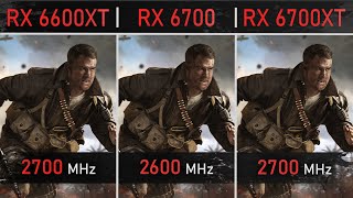 Rx 6600xt Vs Rx 6700 Vs Rx 6700xt  1080p 1440p U0026 4k Benchmarks