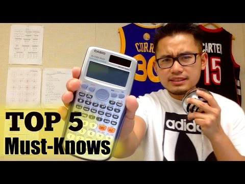 Top 5 reasons of getting the Casio fx-115ES PLUS (perfect for EIT, FE exams, back to shool)