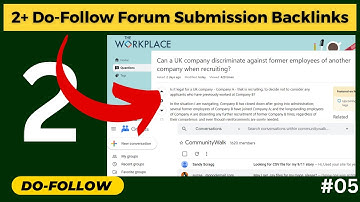 Very High Quality Do Follow Forum Submission Backlink | 2+ | How to Get Backlink From Google Site