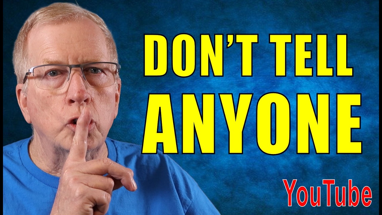 Стратегия создания тихого YouTube-канала: никому ничего не говорите!