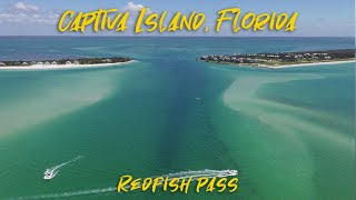 Captiva Island, Florida - Aerial Footage of Redfish Pass & Dolphins!!
