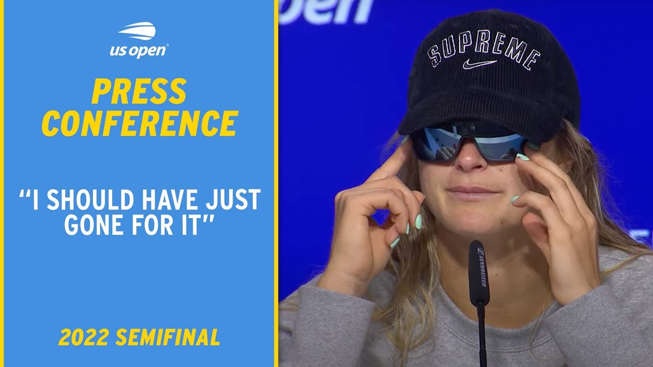 Aryna Sabalenka struggles to keep it together in press conference ...