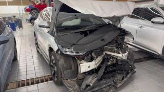 Full Step-by-Step Repair of a Damaged Front End on BYD Song
