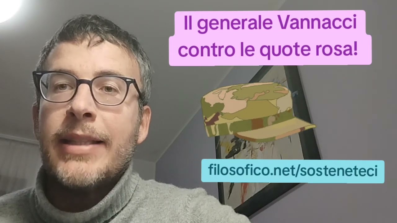 DIEGO FUSARO: Il generale Vannacci contro le quote rosa!