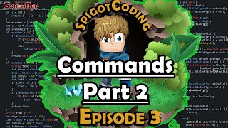 How to make a Spigot 1.15 plugin (Ep3) Commands Part 2