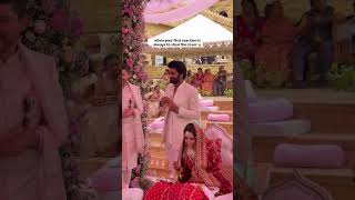 No Mandap time is complete without such banter 😂 #wedding #love #reels