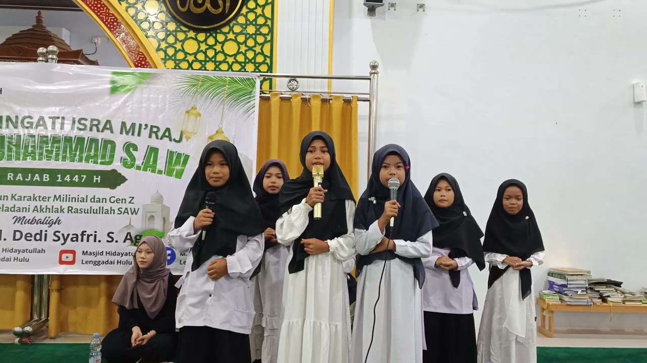 Kegiatan anak anak dimasjid Hidayatullah, 