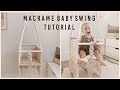 How to: Macrame Baby Swing Tutorial