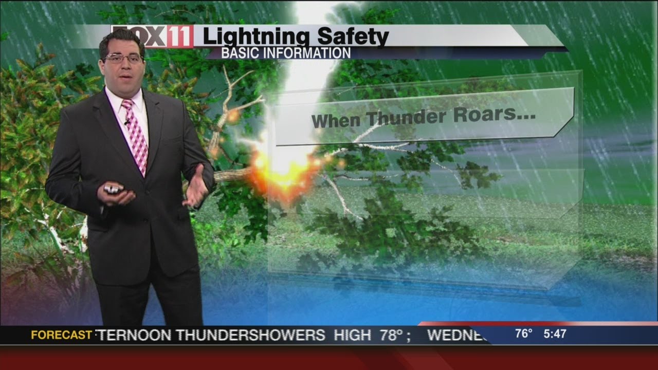 Lightning safety tips - YouTube